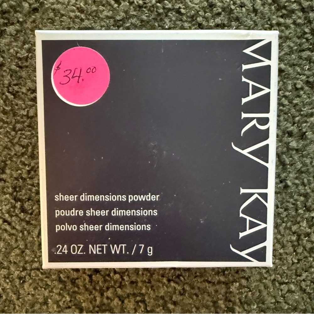 Mary Kay LACE CORAL‎ SHEER DIMENSIONS POWDER .24 oz BNIB Retired Htf